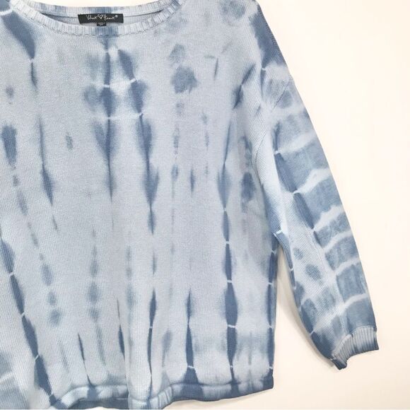 Velvet Heart ZUMA Blue Tie Dye Crew Neck Sweater - Picture 7 of 16